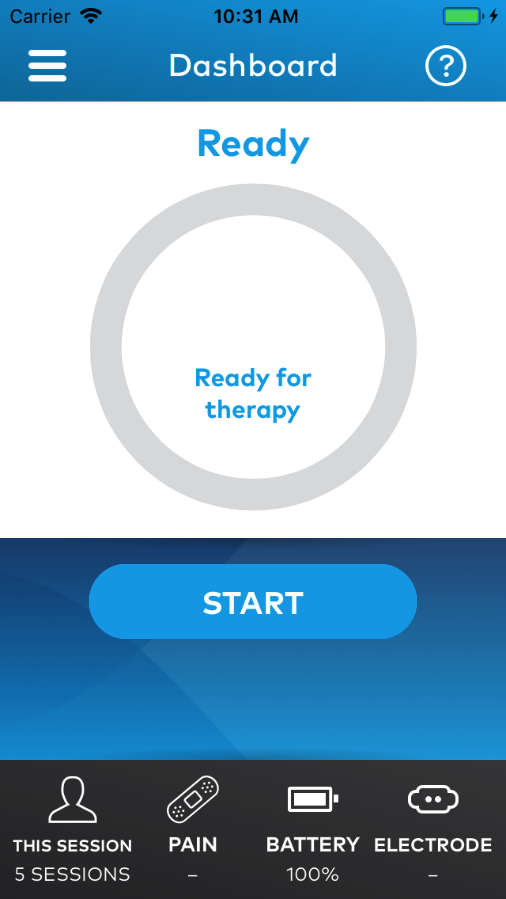 Quell Relief mobile app enhances your pain relief experience